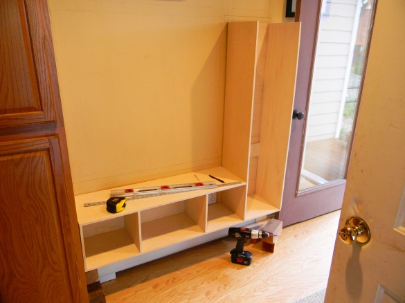 Shoe and Coat Rack Bench Plans
